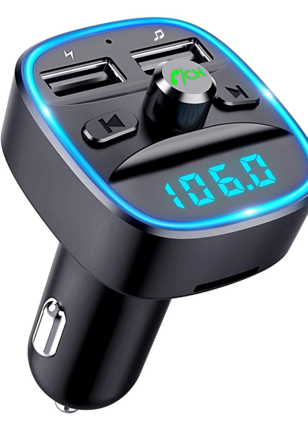 Car Bluetooth FM Transmitter (T25) - photo 3