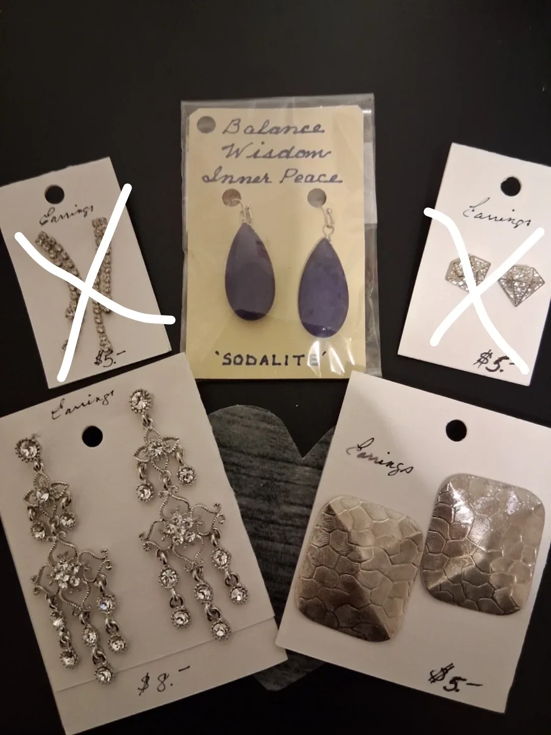 Sparkly, shiny Earrings