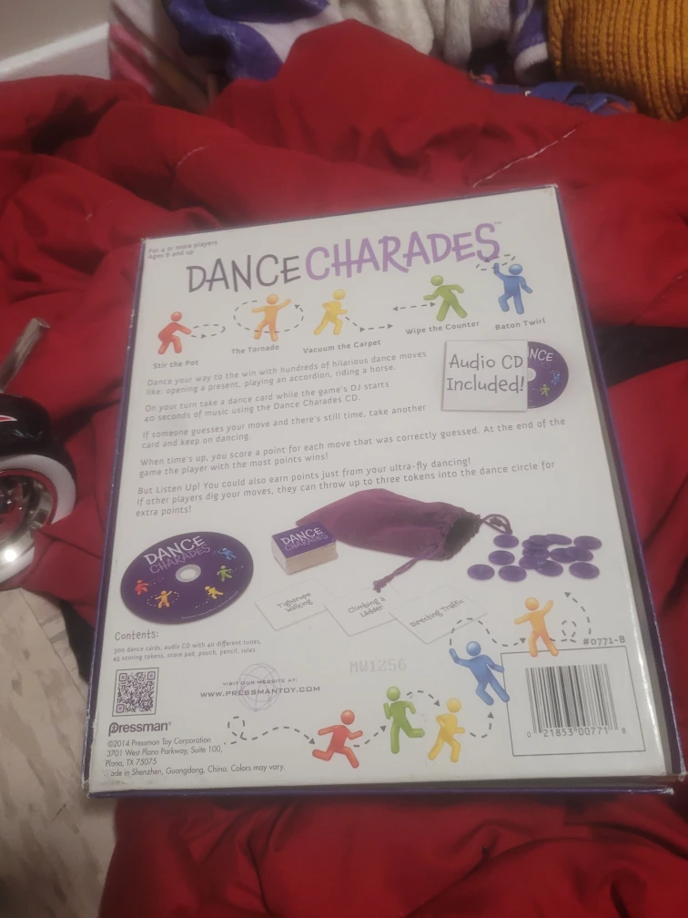 Dance Charades Game #cleanout - photo 2