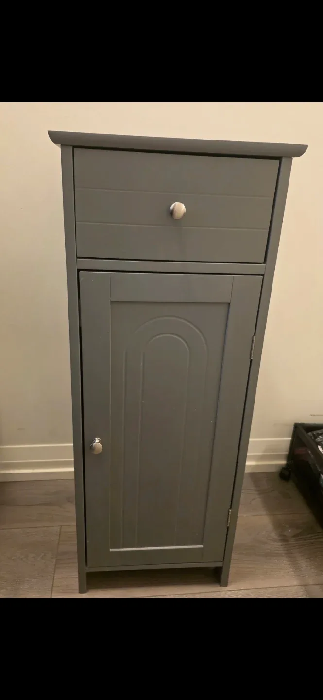 Grey Bathroom Cabinet with Drawer image indicator(5)