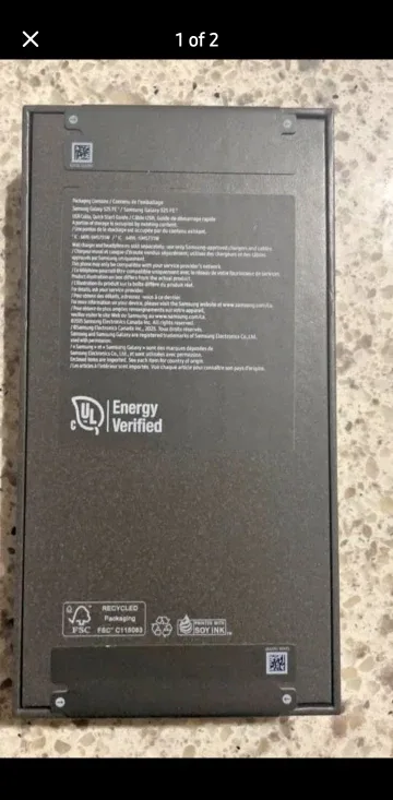 AVAILABLE SAMSUNG Galaxy S25 FE 128GB SEALED box image indicator(2)