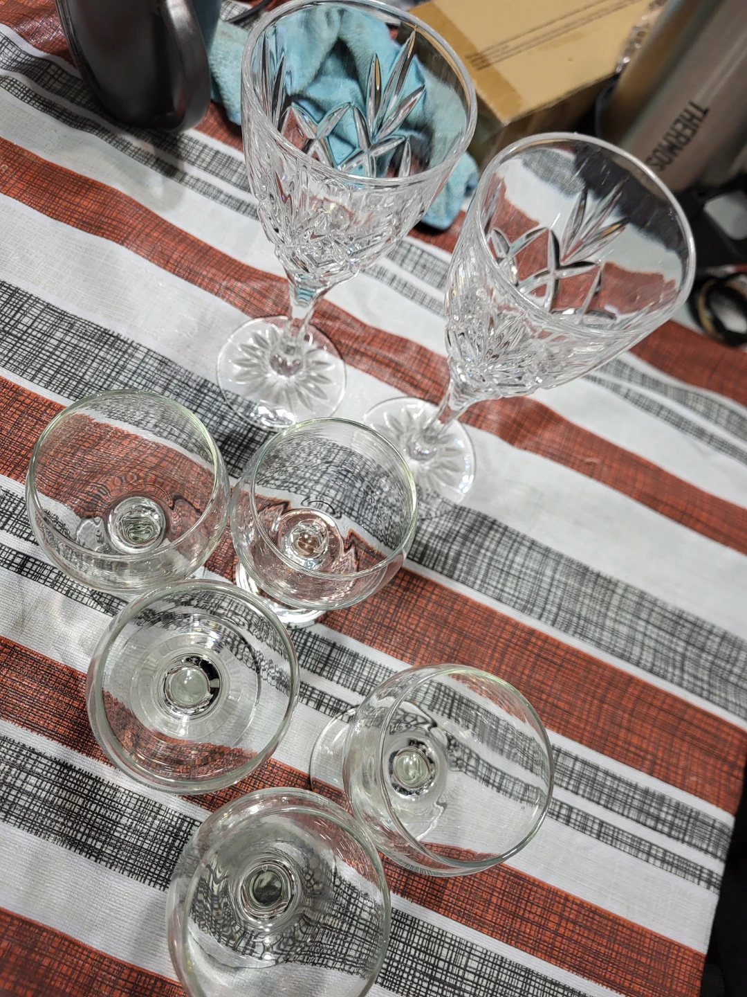 Crystal Wine Glasses - Set of 6 - photo 2