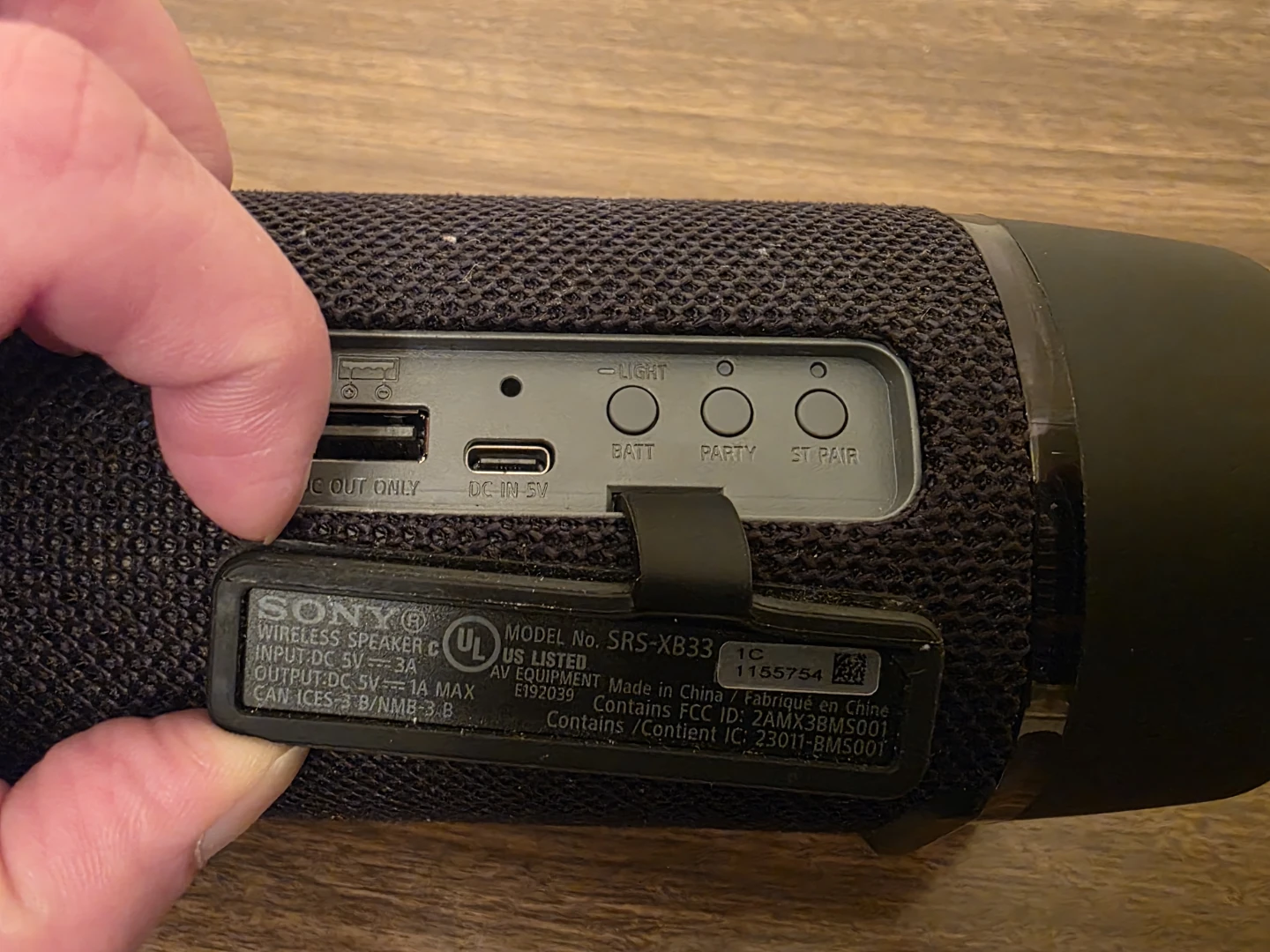 Sony SRS-XB33 Wireless Speaker - Black - photo 2