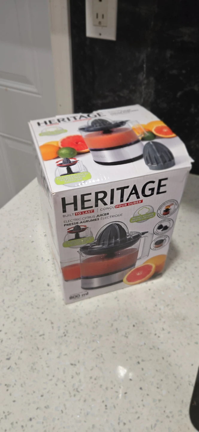 Heritage Electric Citrus Juicer - Like New! - photo 2