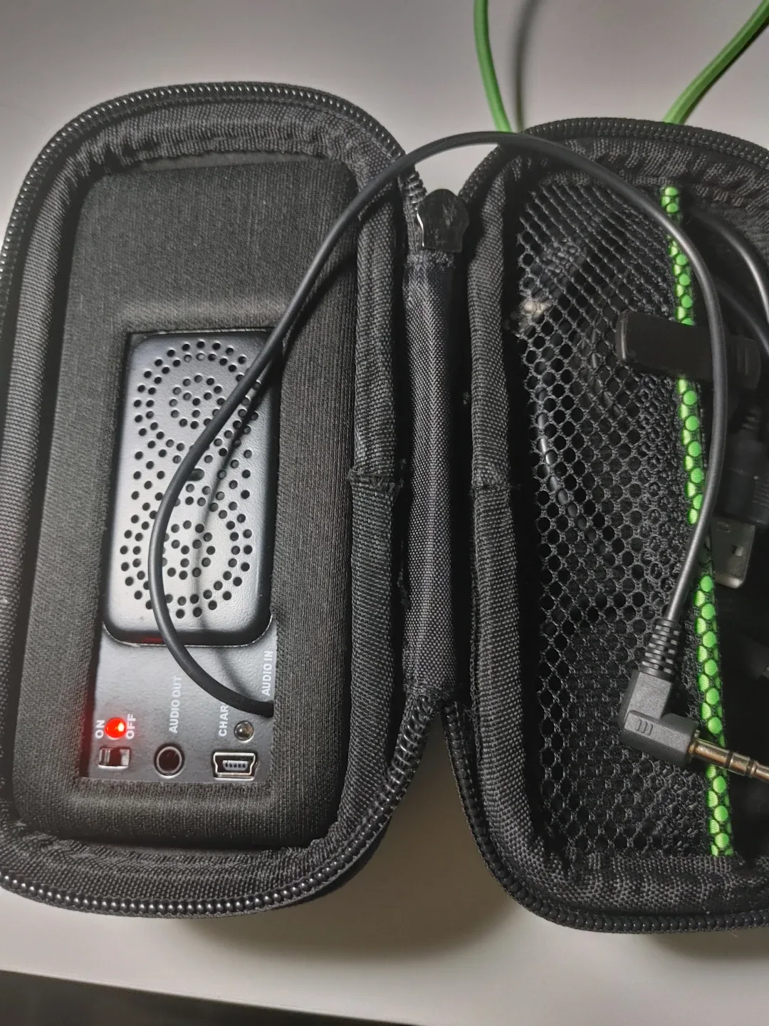 Goal Zero Rock Out Portable Speaker w/ Case - Black/Green image indicator(5)