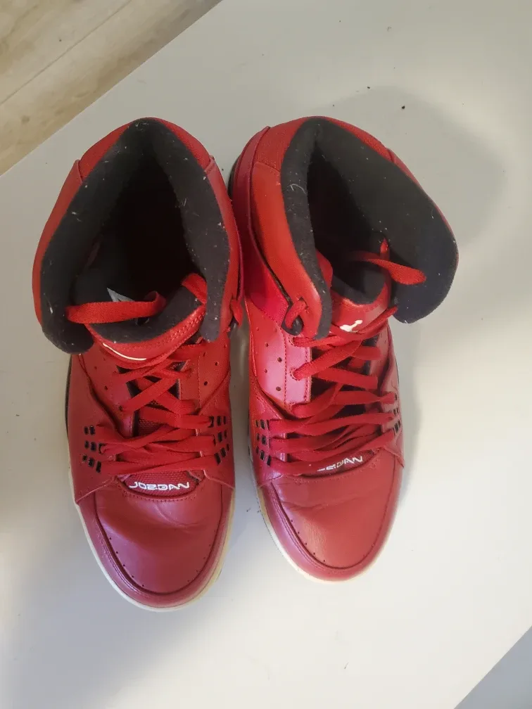 Red Jordan SC-2 High-Top Sneakers image indicator(3)