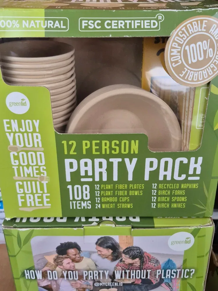 Greenlid 12-Person Party Pack (108 Items)