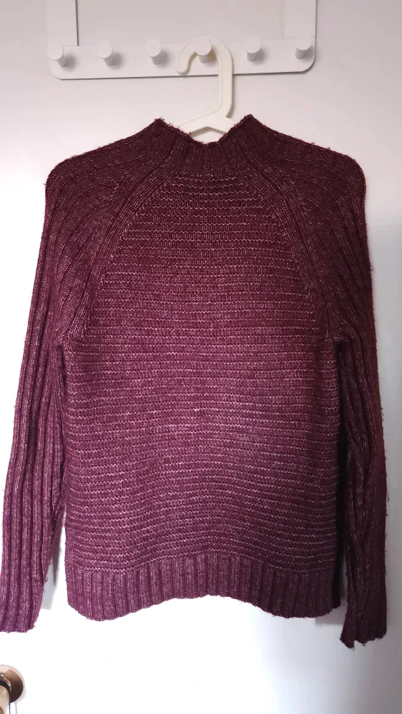 Burgundy Knit Sweater image indicator(2)
