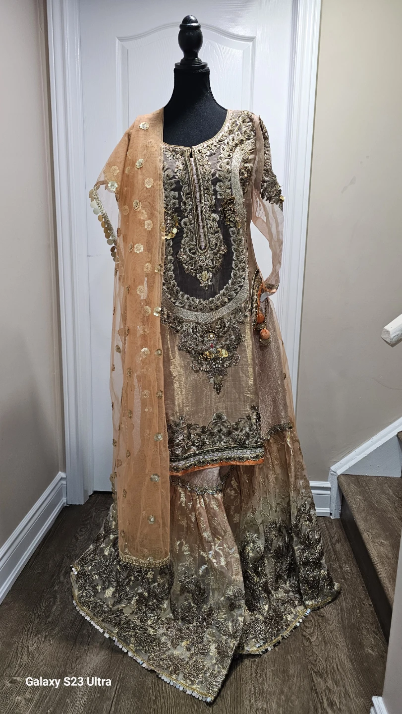 Embroidered Sharara Suit - photo 2