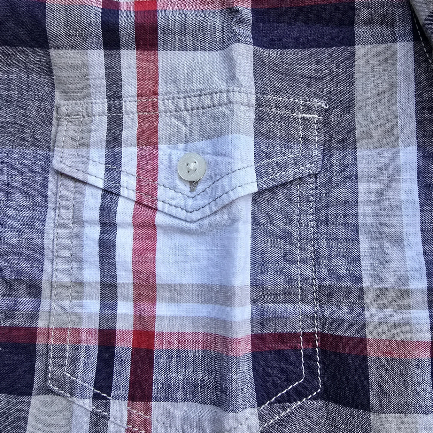 *New Wrangler Plaid Shirt - Size L - photo 4