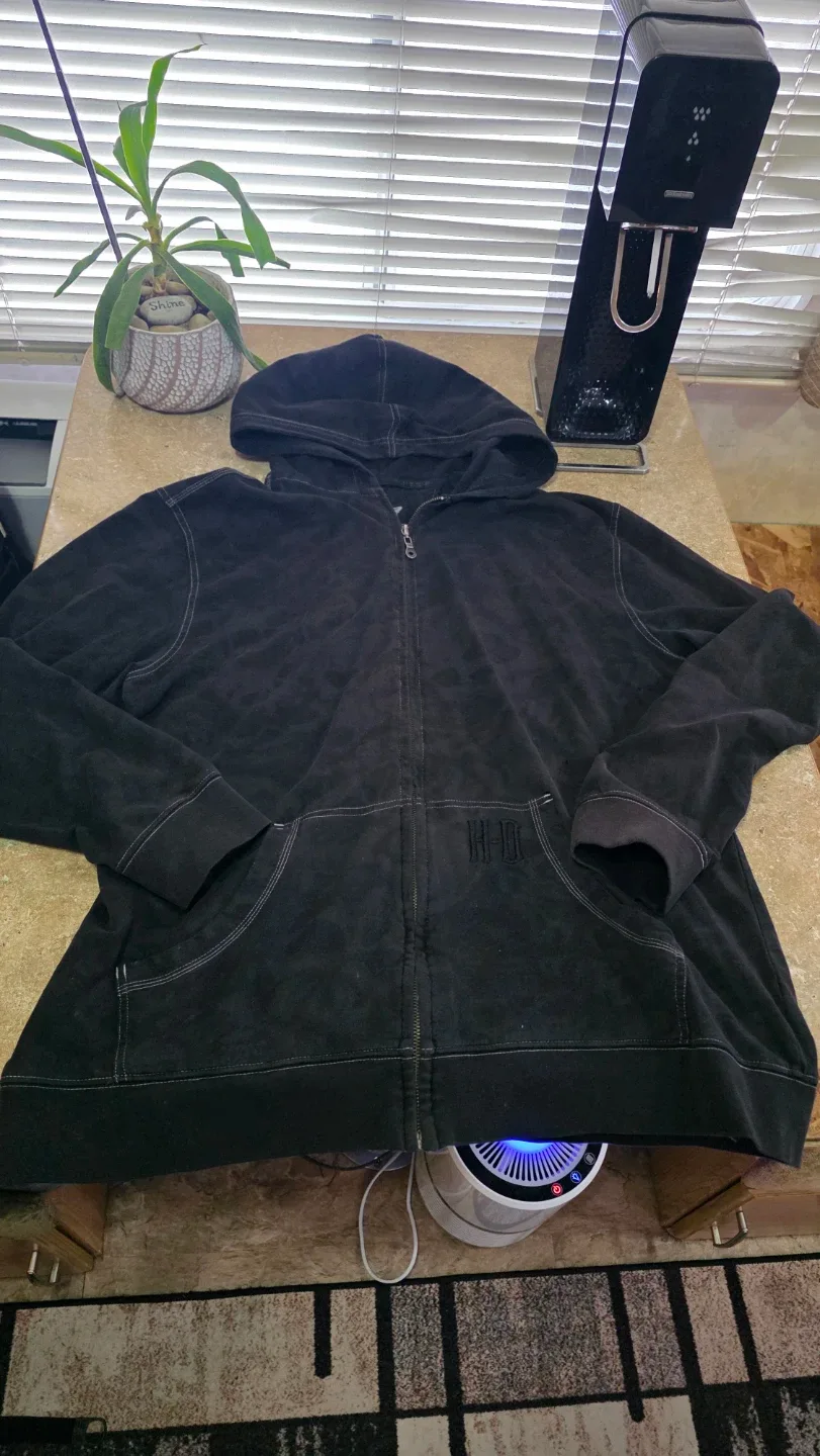 Harley-Davidson Black Hoodie - Size L