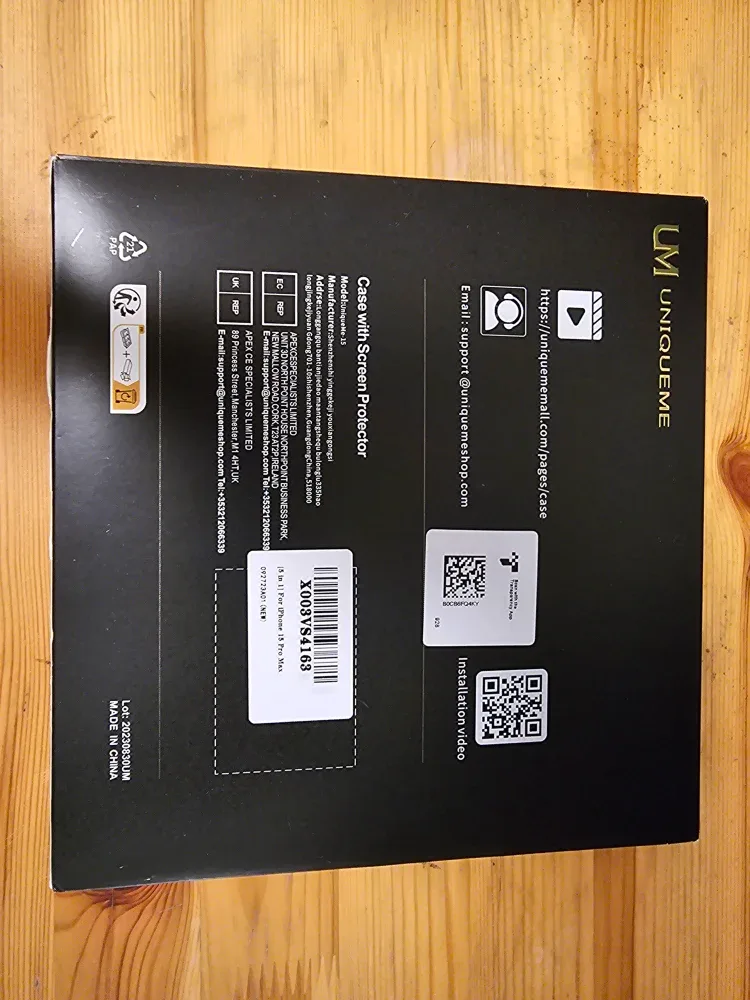 UNIQUE ME Case with Screen Protector for iPhone 13 Pro Max image indicator(2)