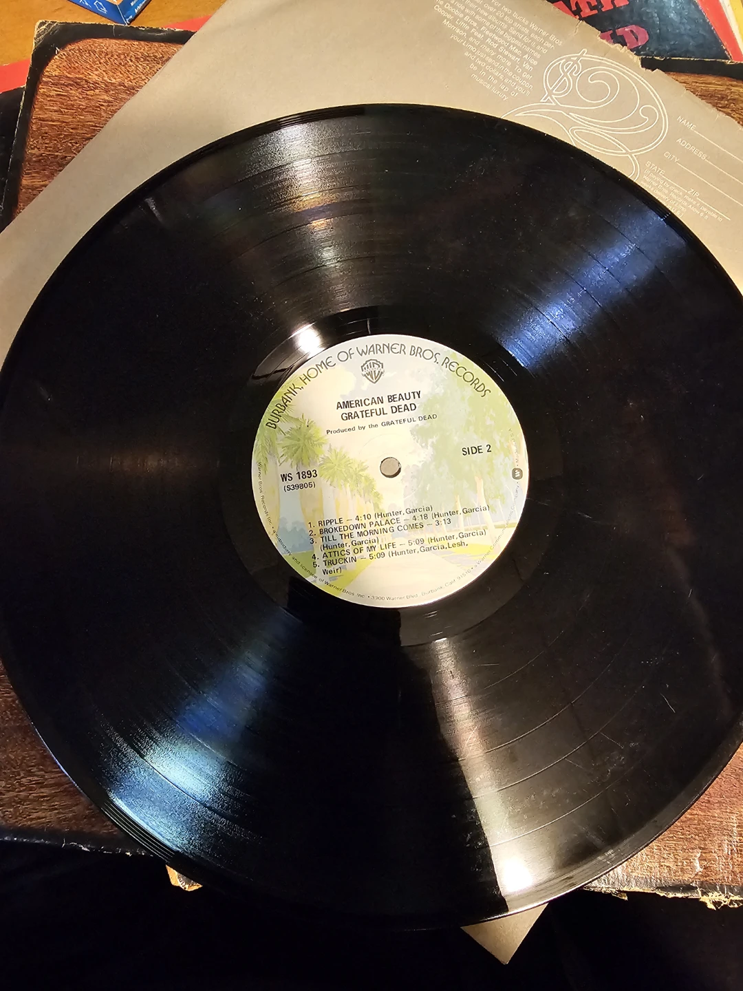 Grateful Dead - American Beauty Vinyl Record - photo 4