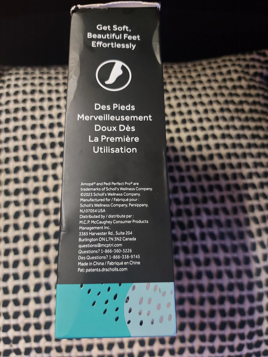 New Amope Pedi Perfect Pro Rechargeable Foot File - photo 2