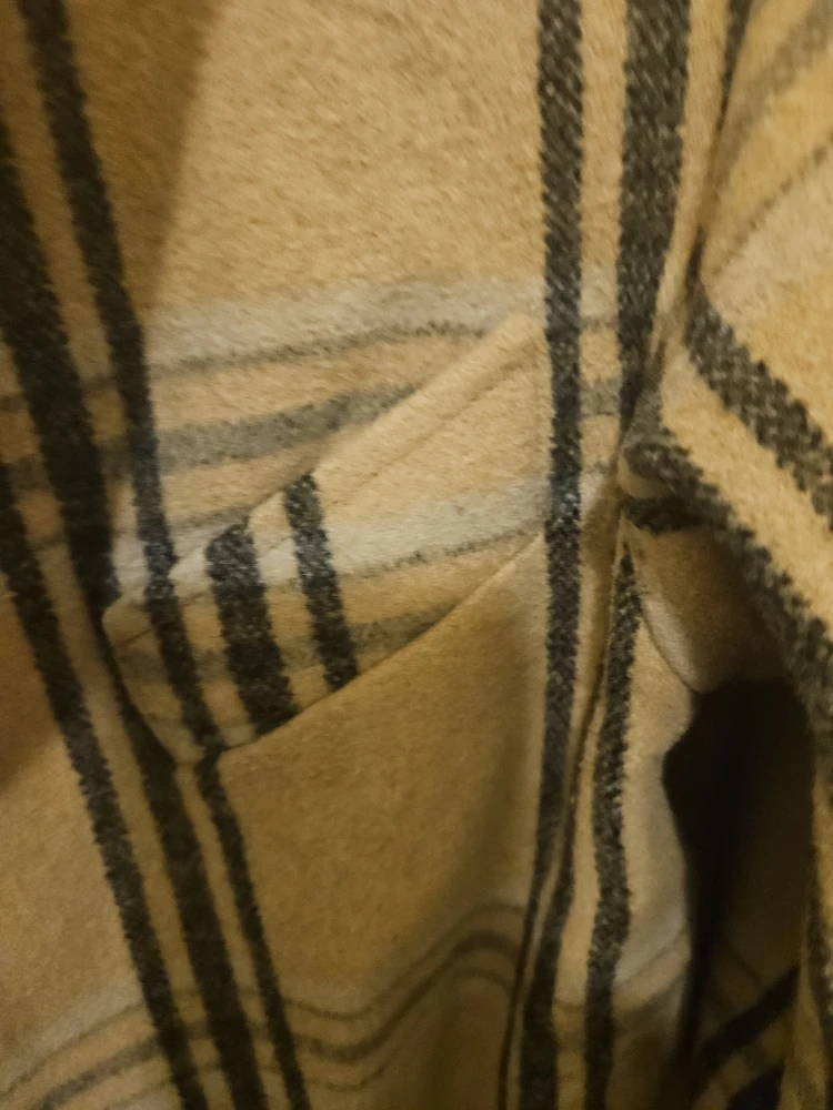 ASOS Plaid Wool Blend Coat - US Size 2 - photo 5