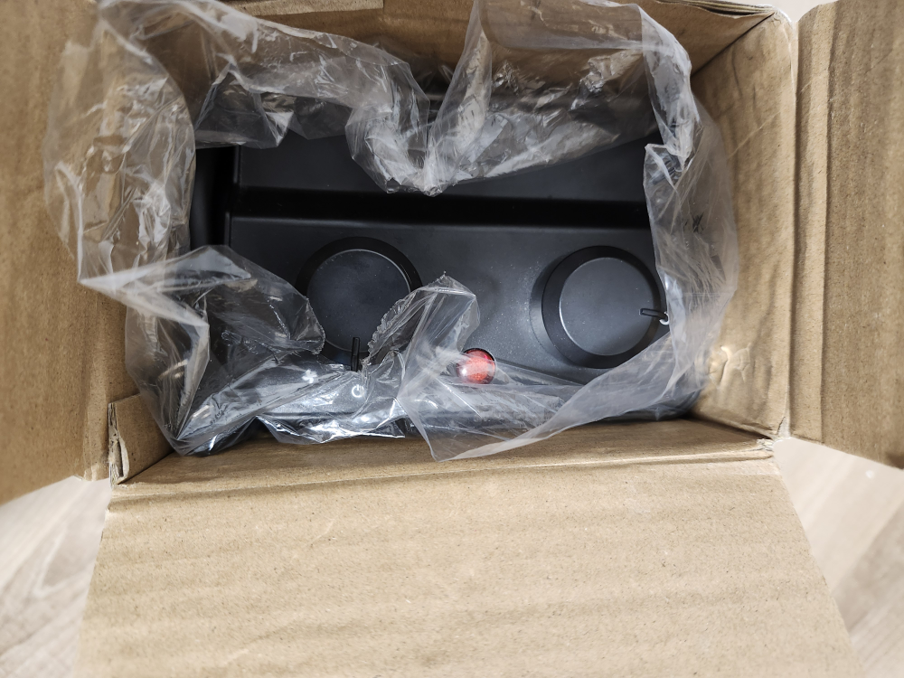 Black Portable Space Heater with Box - photo 2