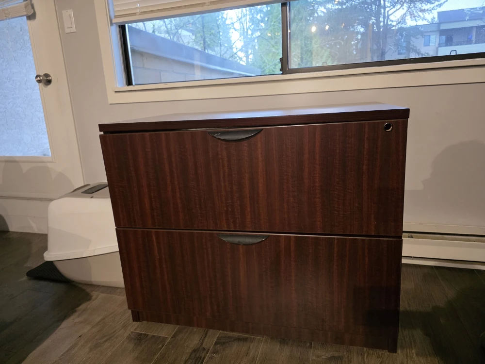 Brown Two-Drawer storage - photo 2