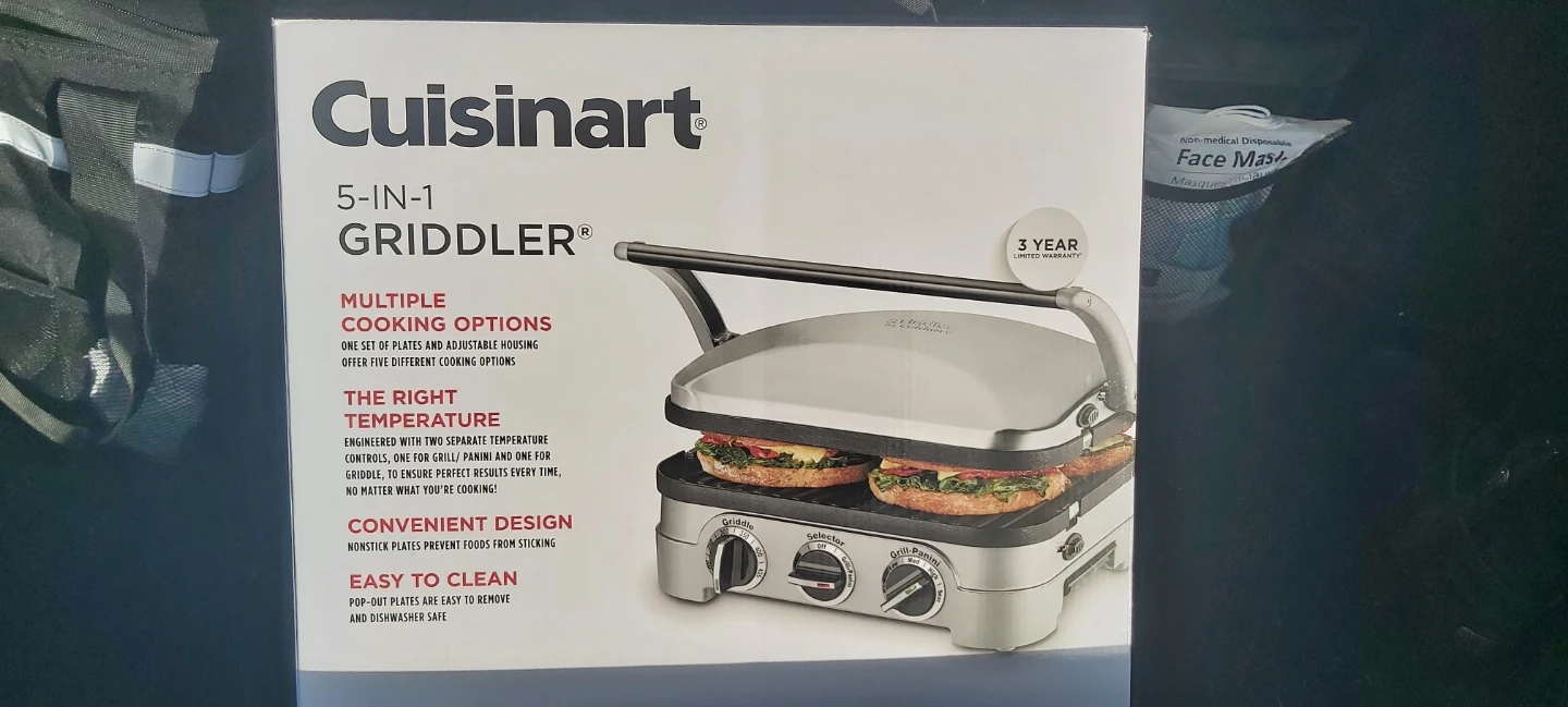 BNIB Cuisinart 5-in-1 Griddler