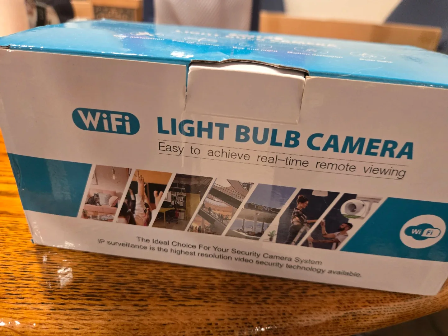 WiFi Light Bulb Camera - New in Box