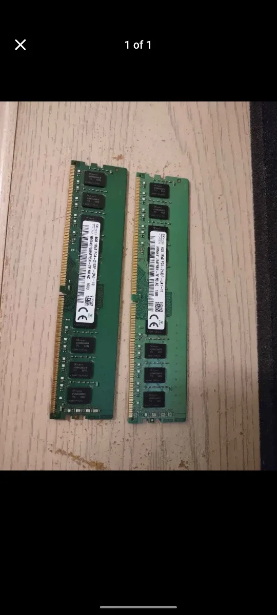 #cleanout SK Hynix 8GB PC4-2133P RAM