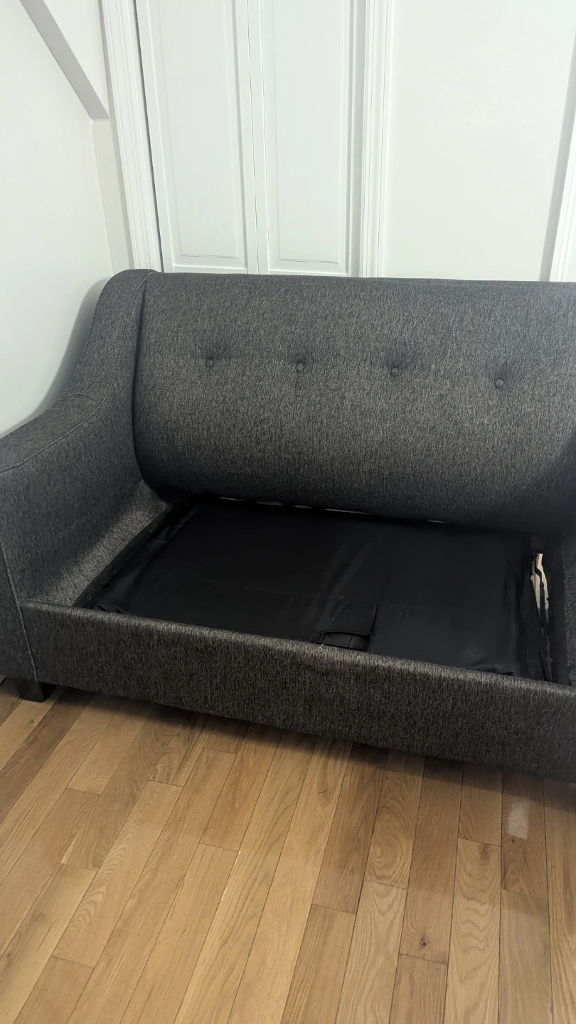Gray Sofa Bed - photo 5
