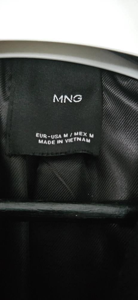 MNG Black Wool Blend Coat - Size M #Cleanout - photo 2