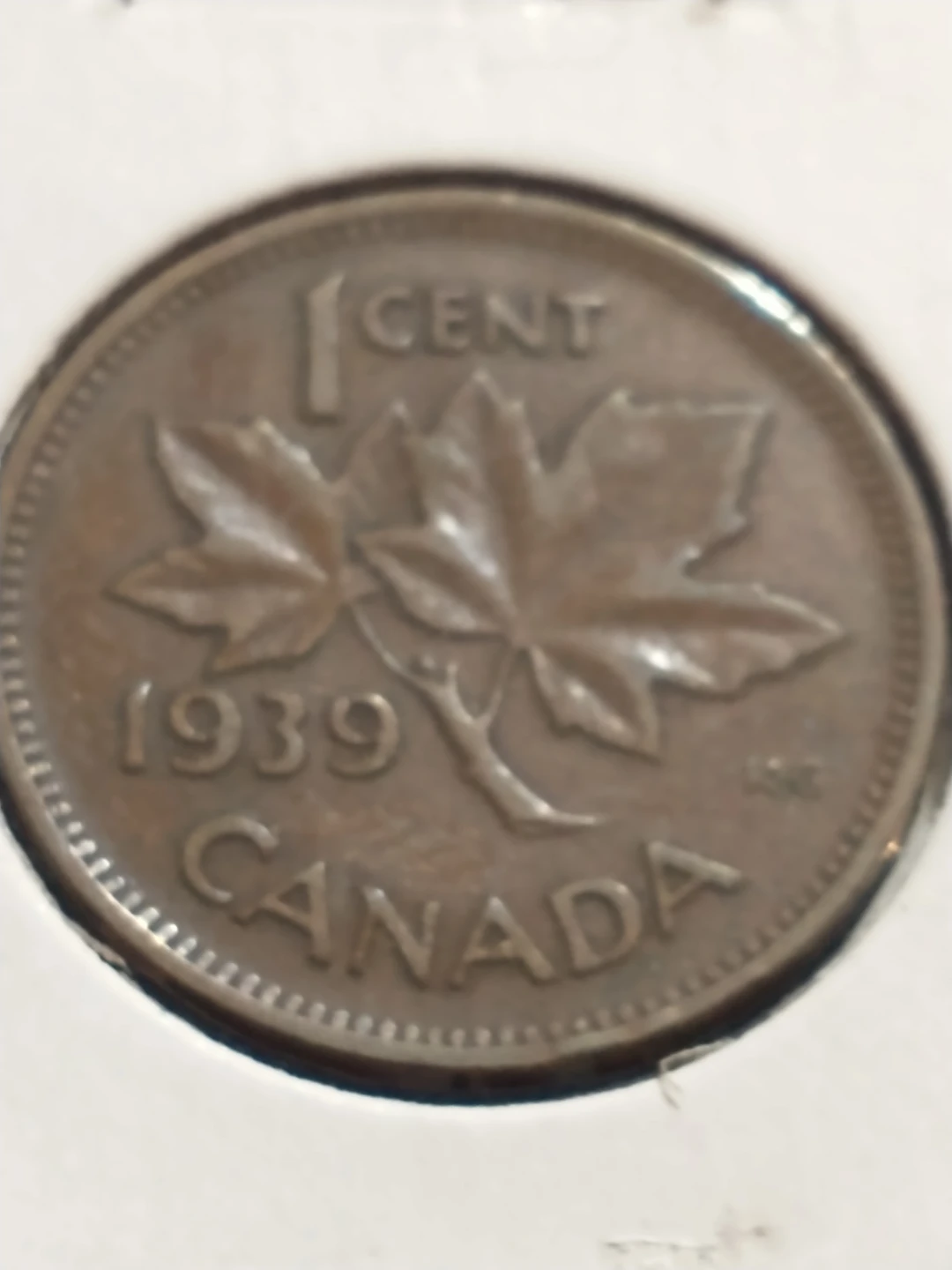 Beautiful 1939 Canada cent KM #32