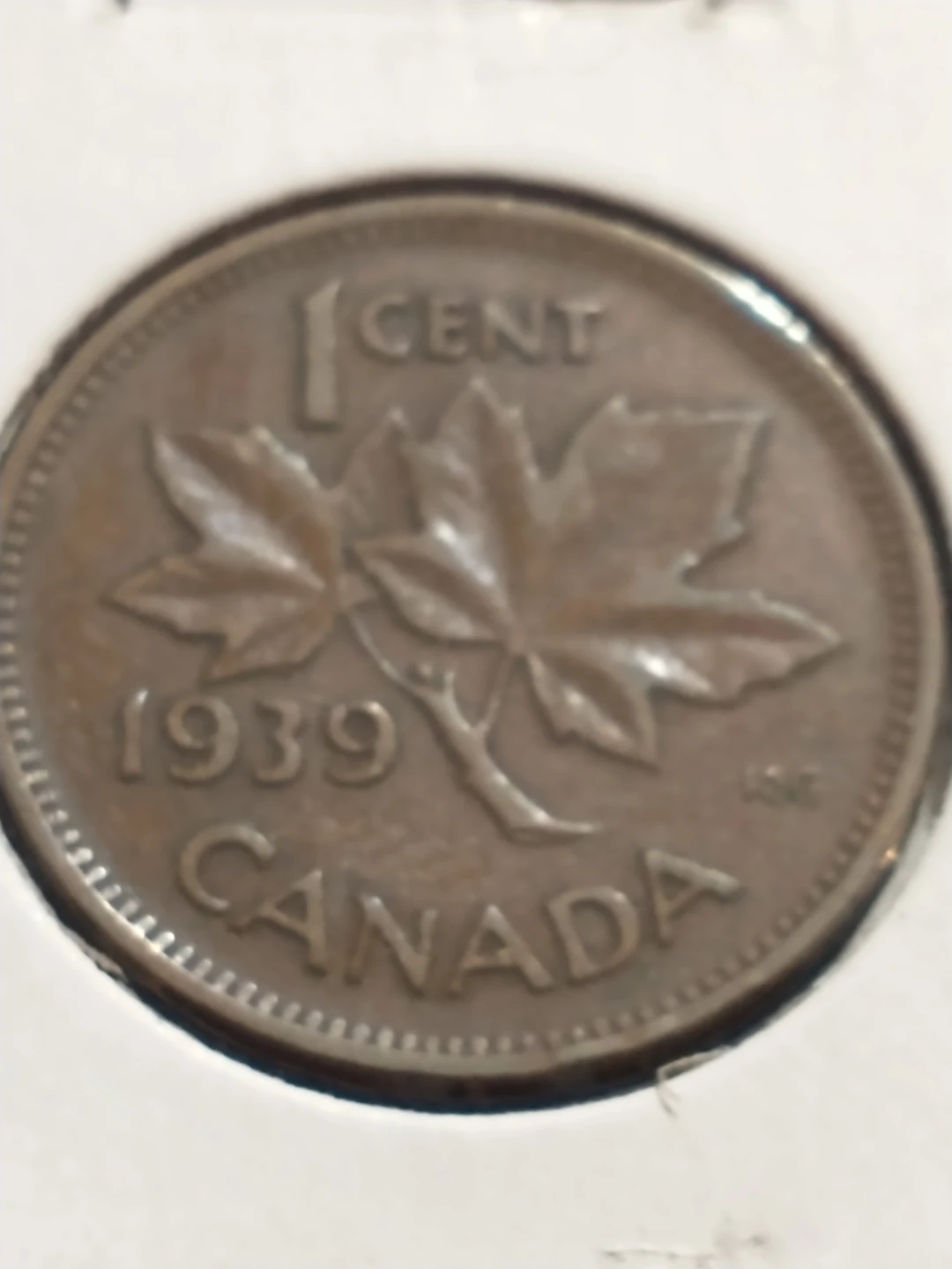 Beautiful 1939 Canada cent KM #32 - photo 2