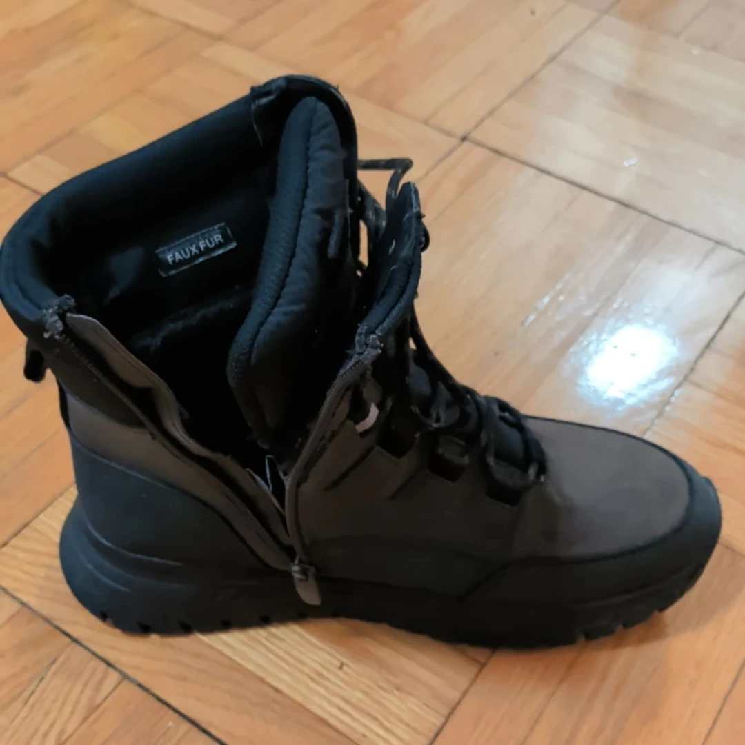 Men's Black-Brown Winter Boots - US 8 - photo 3