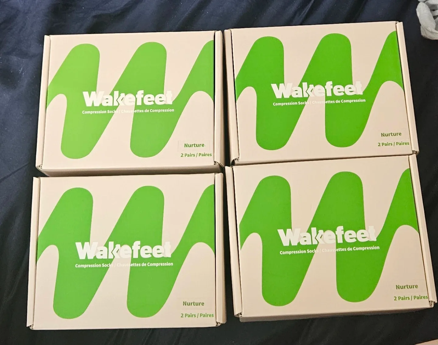 Wakefeel Compression Socks - 2 Pairs