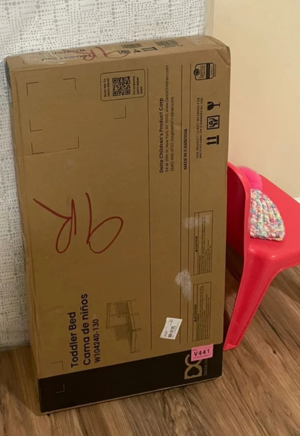 Delta Children Toddler Bed - White - photo 3