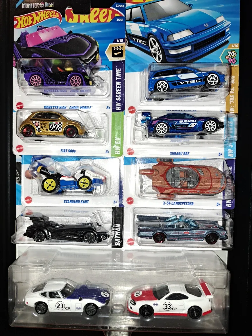 Hot Wheels Diecast Cars - Variety Pack/Lot (New in Package)