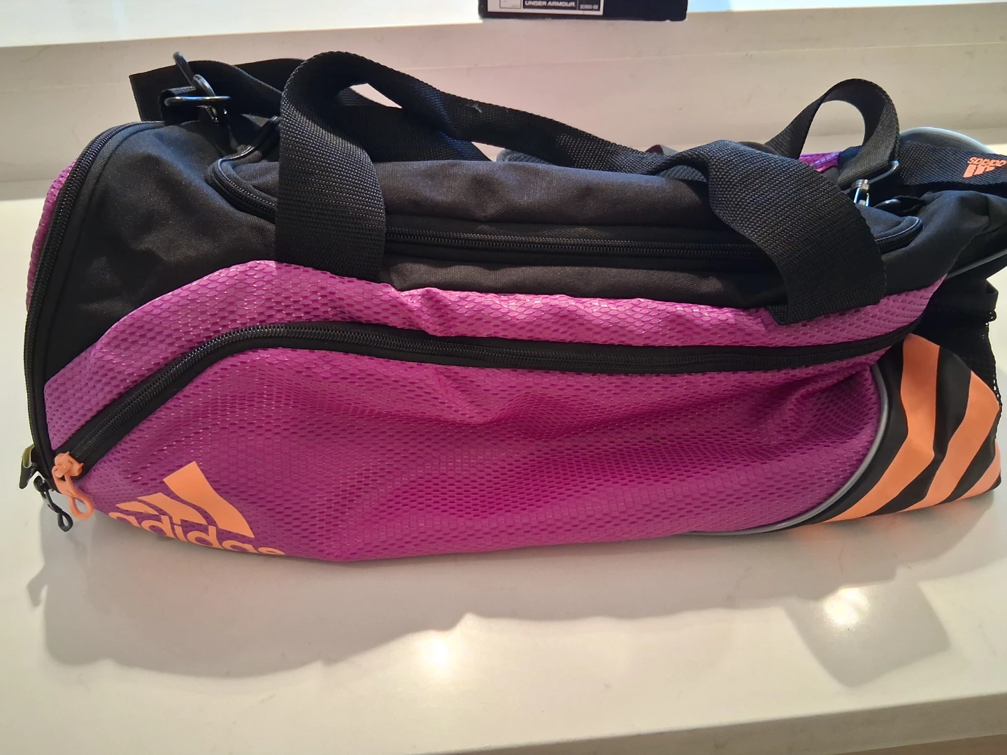 Adidas Duffel Bag - Black & Purple - photo 2