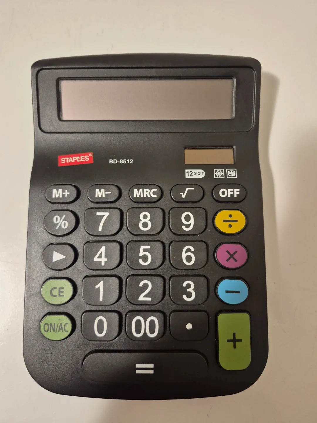 Staples BD-8512 Calculator #Cleanout