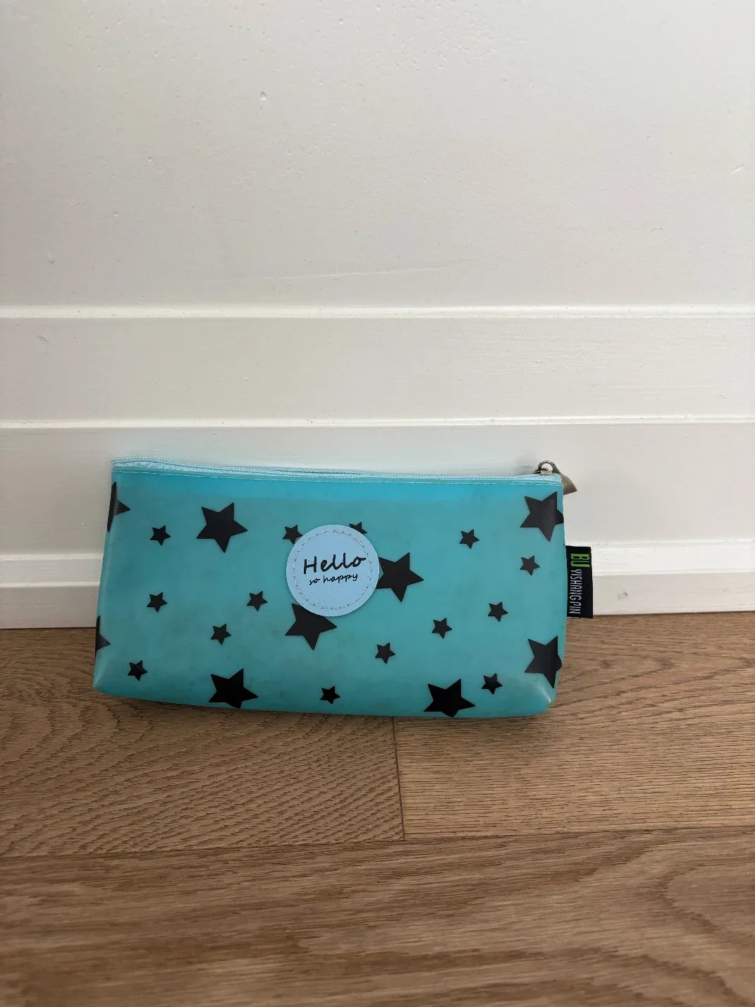 Light Blue Stars Pencil Case