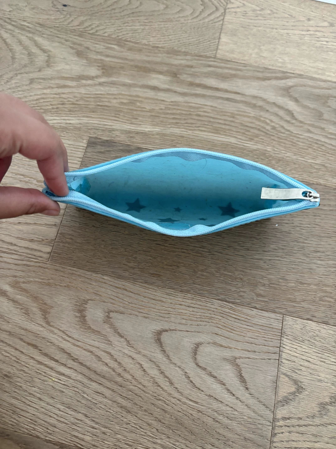 Light Blue Stars Pencil Case - photo 2