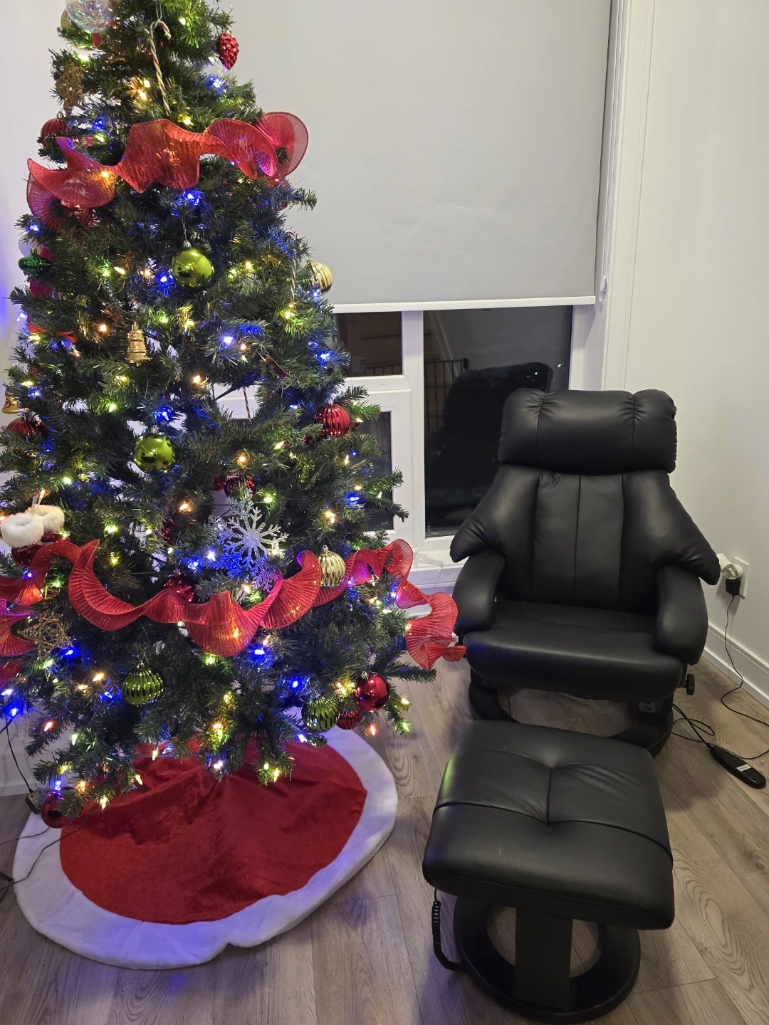 Massage Recliner Chair with Ottoman - photo 4