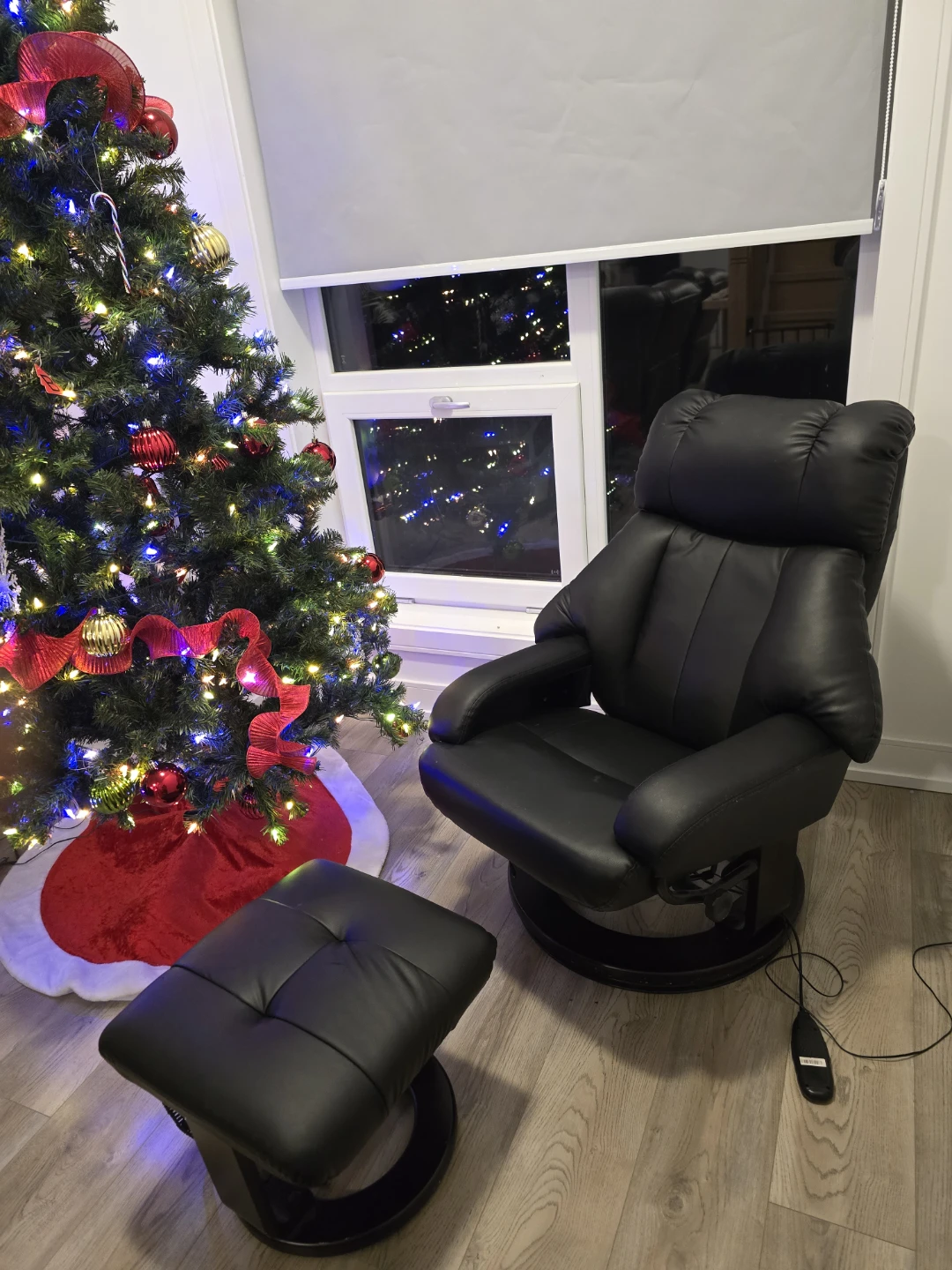 Massage Recliner Chair with Ottoman