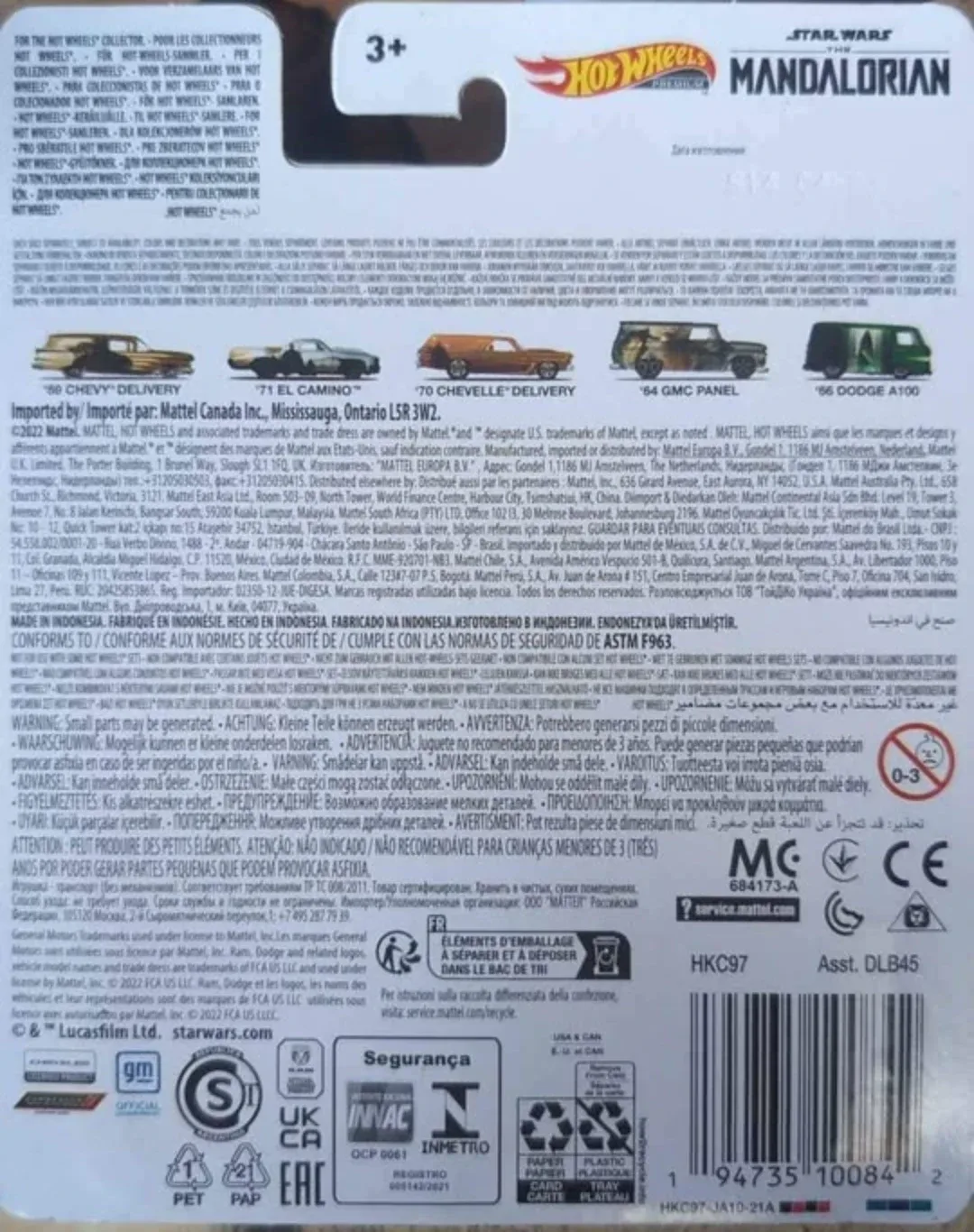 Hot Wheels '23: Premium Star Wars Mandalorian Pop Culture set image indicator(6)