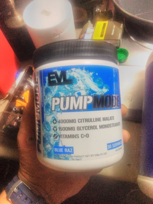 Pump mode workout drink