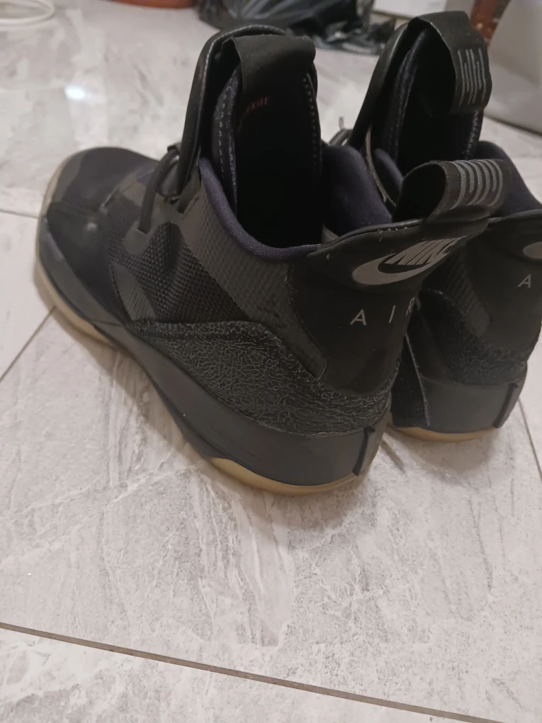 Jordan 33 Black Basketball Shoes - photo 3