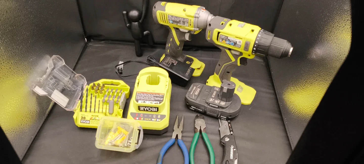 Ryobi PCL206 Drill & P234G Impact Driver Combo