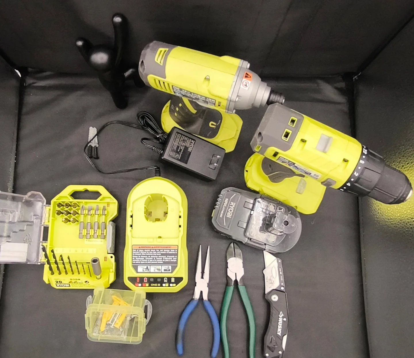 Ryobi PCL206 Drill & P234G Impact Driver Combo image indicator(2)