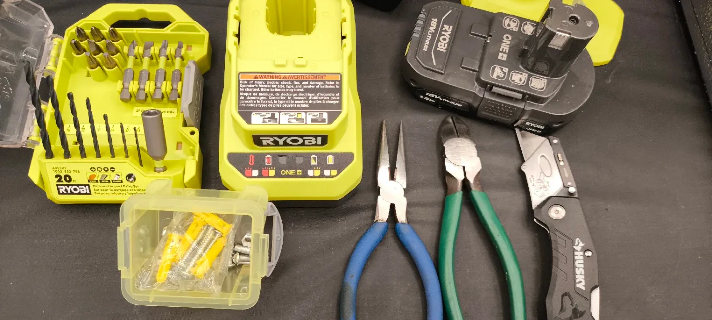 Ryobi PCL206 Drill & P234G Impact Driver Combo image indicator(4)