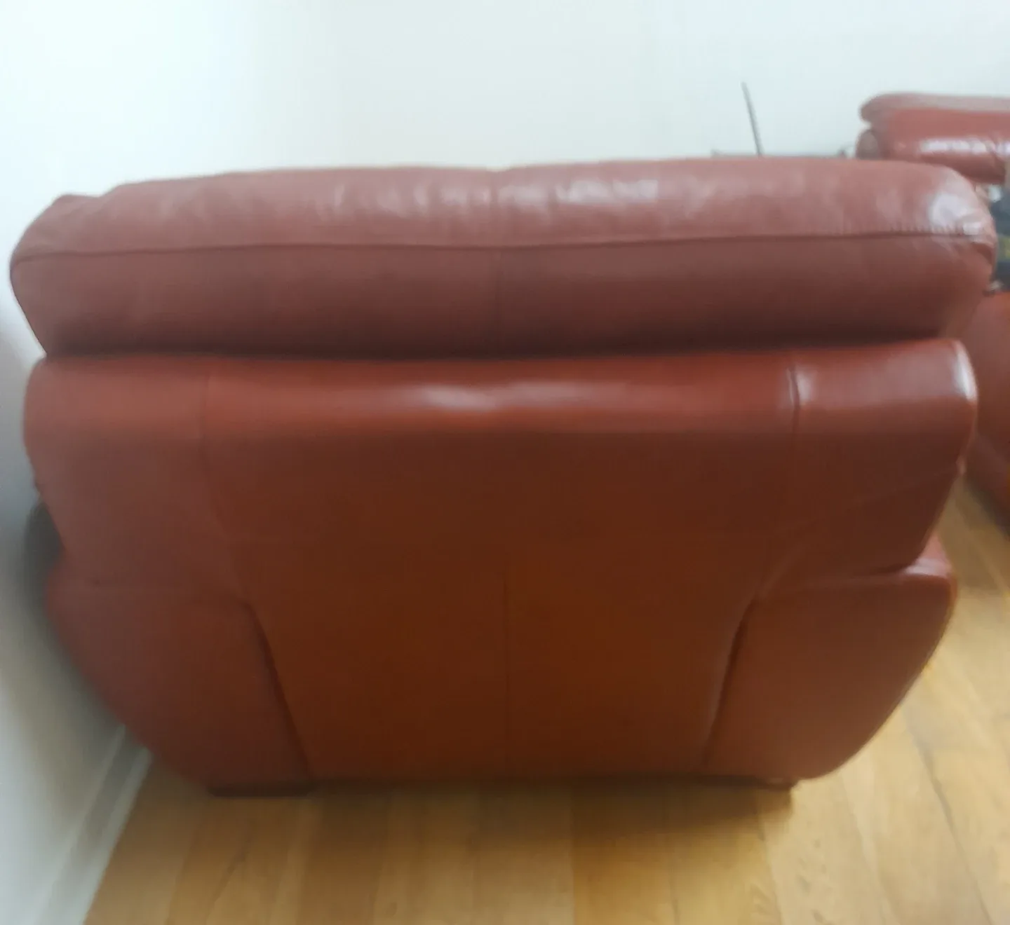 Red Leather Armchair