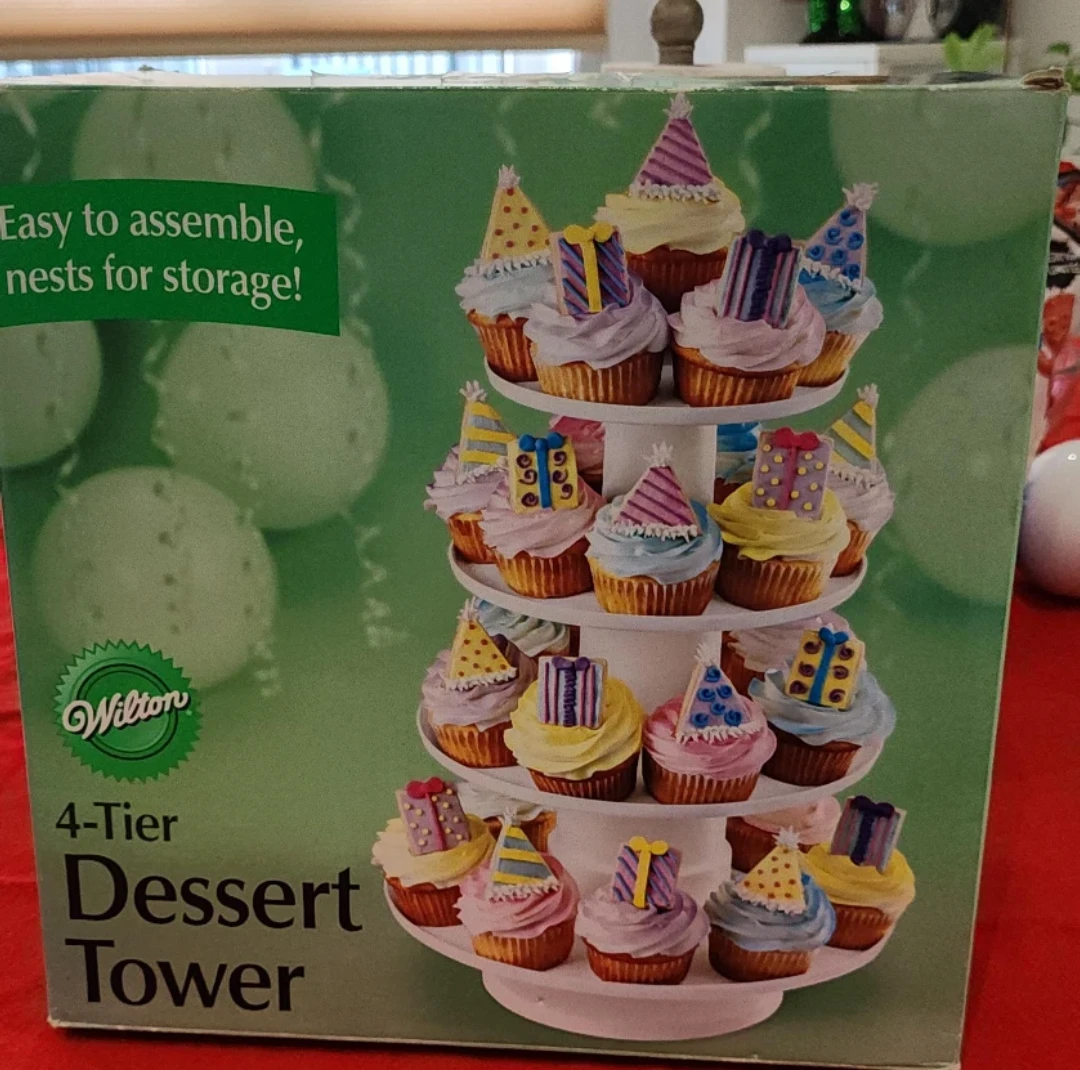 Wilton 4-Tier Dessert Tower #cleanout