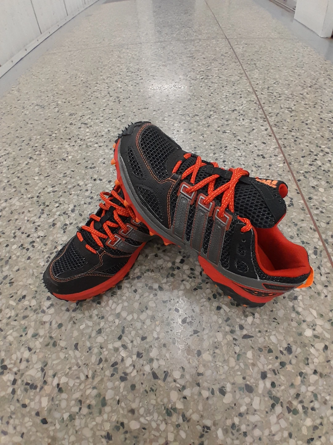 Adidas Trail Running Shoes - Black & Red Men's Size 9 - photo 3