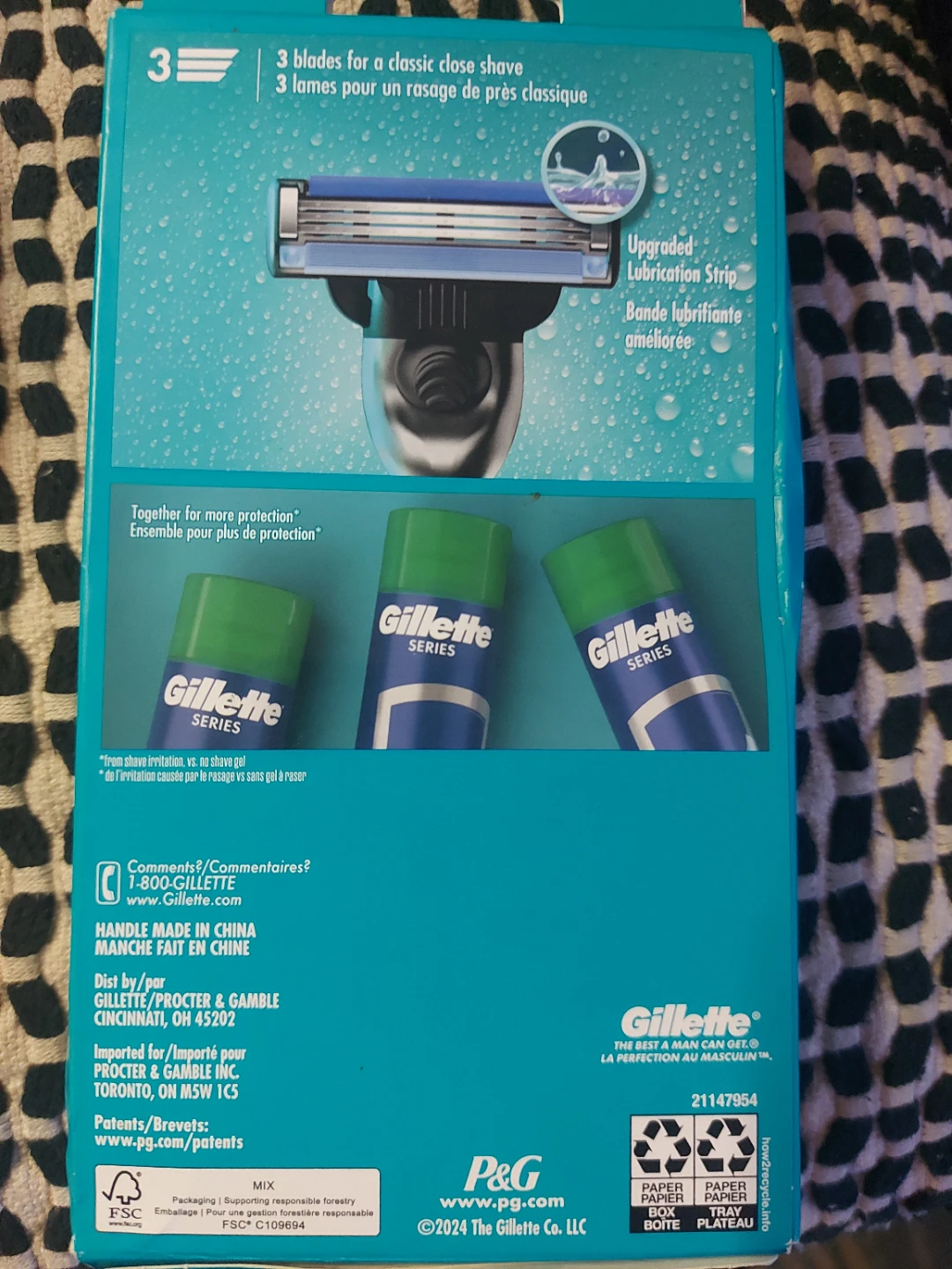 Gillette Mach3 Razor with 2 Cartridges - photo 2