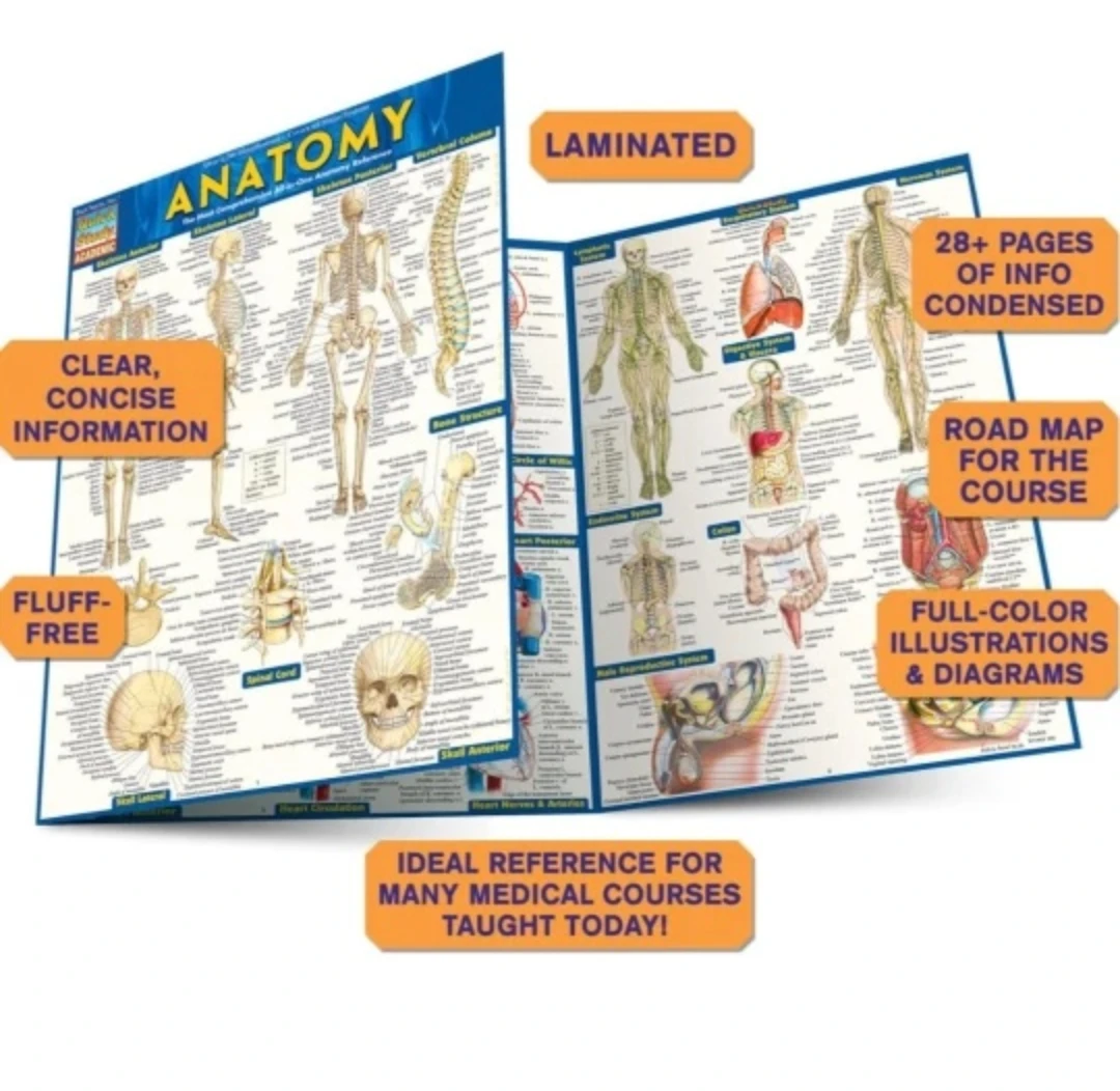 QuickStudy Science Charts/Reference Guides (Set of 5) #cleanout - photo 4