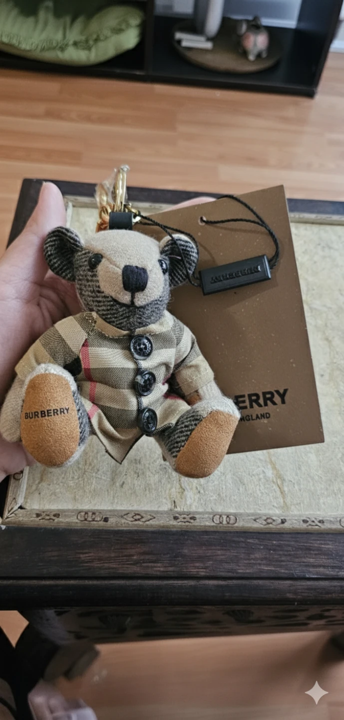 Burberry Thomas Bear Key Charm - New in Box - photo 3